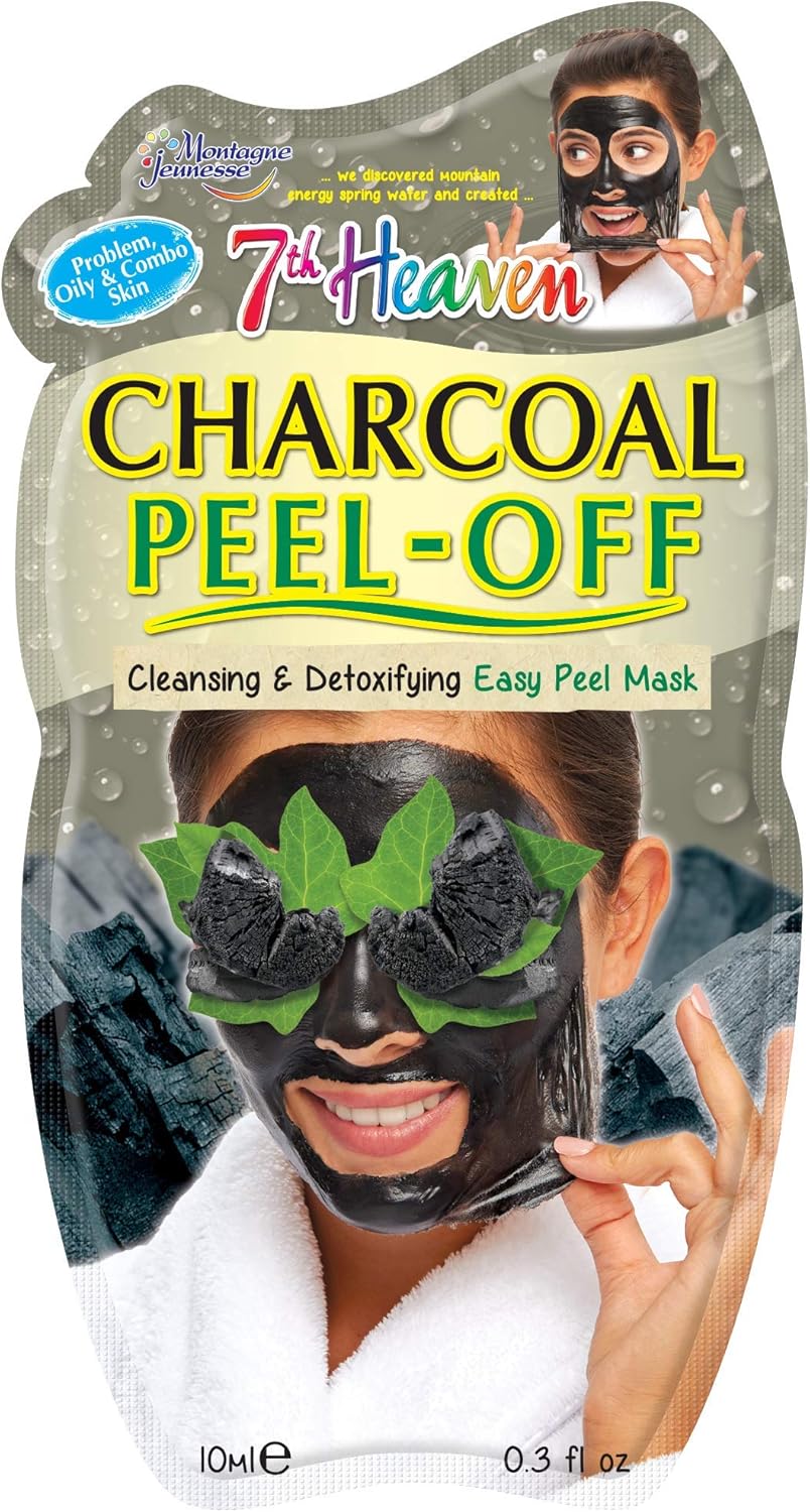 7th Heaven Charcoal Peel-Off Face Masks - X 60