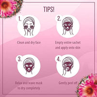 7th Heaven Pink Cactus Clay Peel Off Masks - 12 Pack - liquidation.store