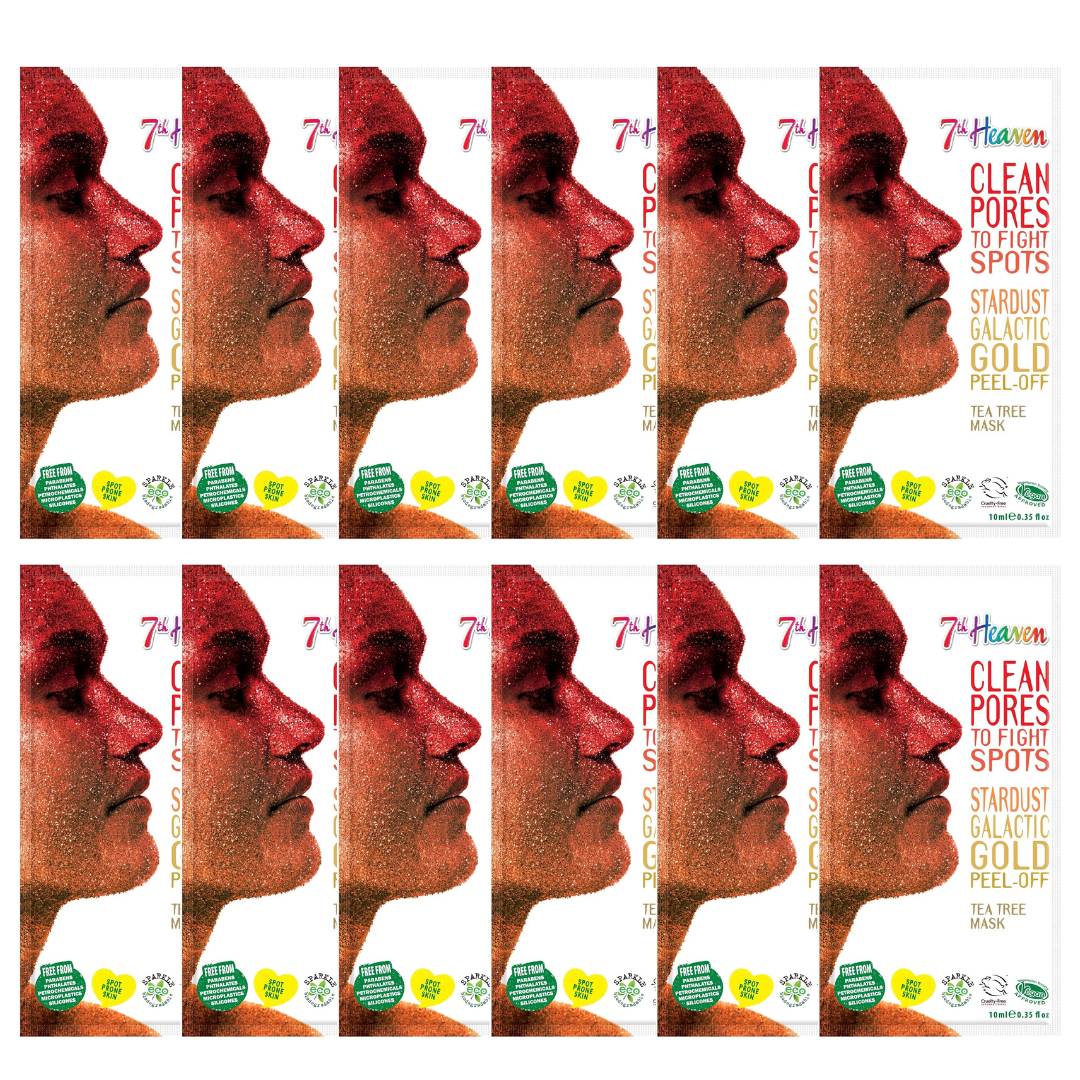 7th Heaven Stardust Galactic Gold Peel - Off 15g - 12 Pack - liquidation.store