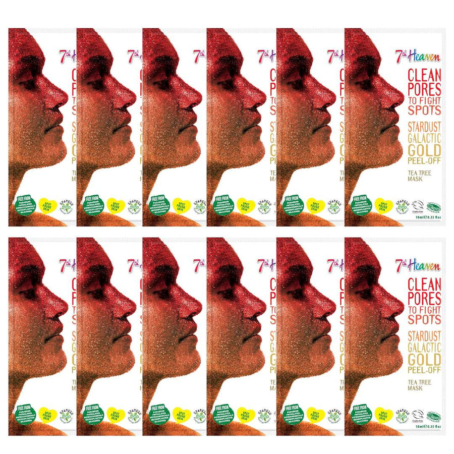7th Heaven Stardust Galactic Gold Peel - Off 15g - 12 Pack - liquidation.store