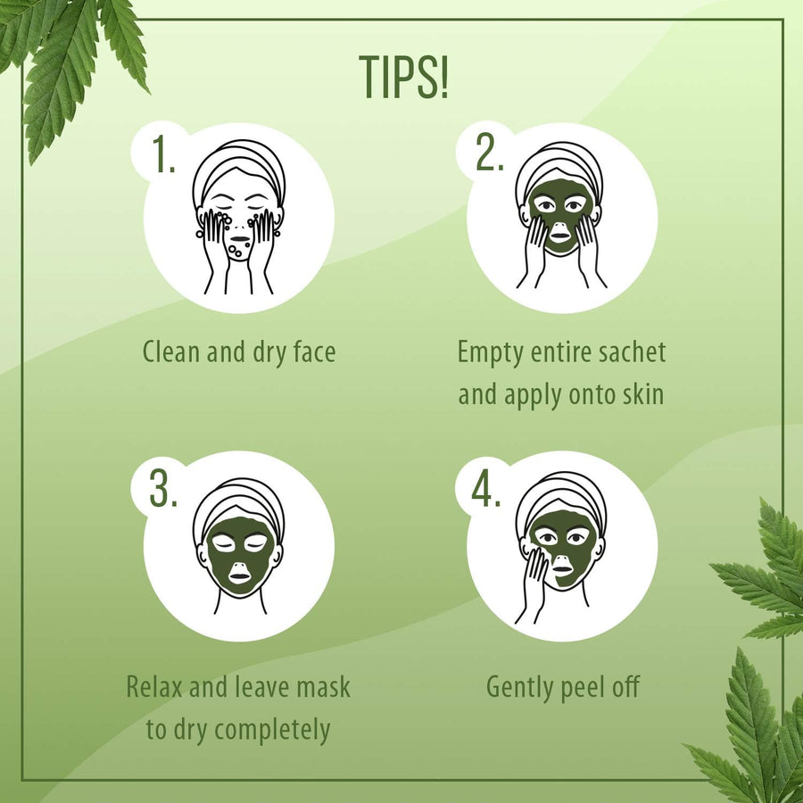 7th Heaven Superfood Cannabis Sativa Peel - Off Mask - 10 Pack - liquidation.store