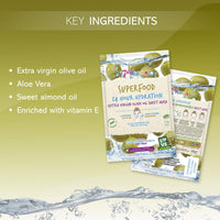 7th Heaven Superfood Hydration Extra Virgin Olive Oil Sheet Masks - 12 Pack - liquidation.store