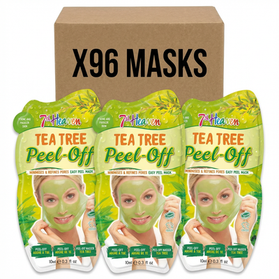 7th Heaven Tea Tree Peel - off Masks - X 96 - liquidation.store