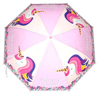Pink Unicorn Umbrella for Girls - Unicorns Are Real