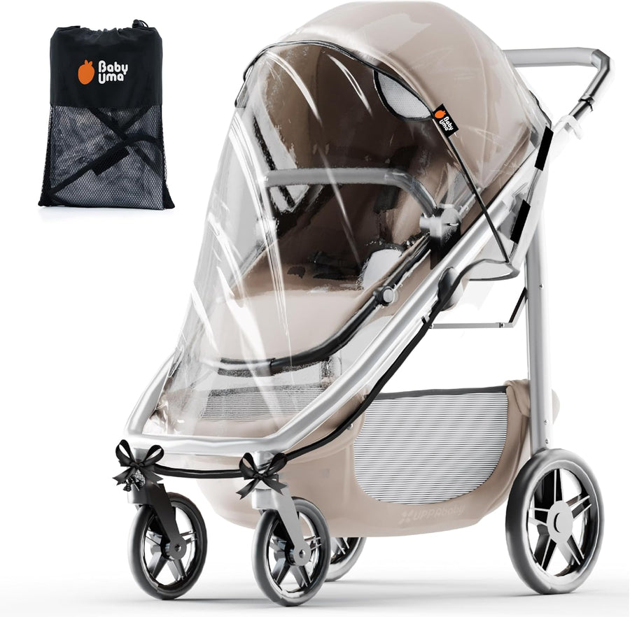 Baby Uma Universal Rain Cover for Pram - 100% Waterproof