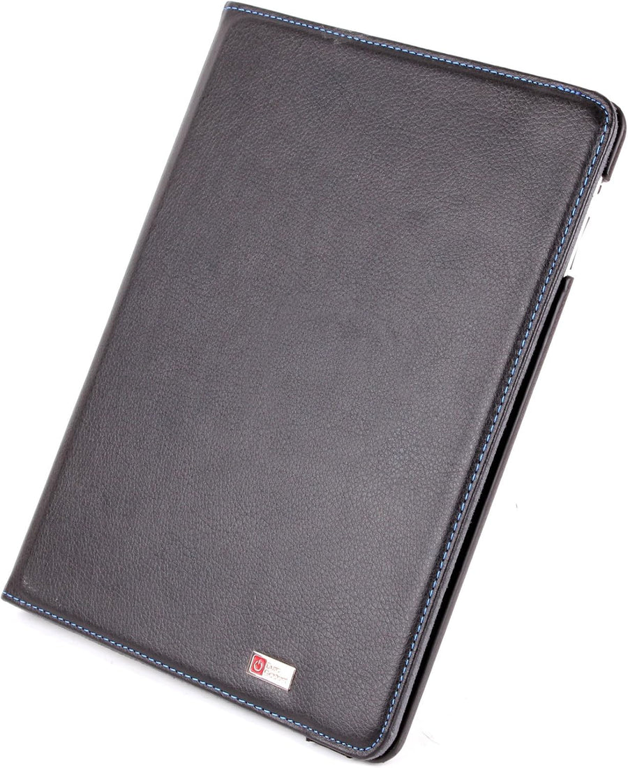 Black Faux Leather Rotating iPad Case For Apple iPad 4|iPad 3