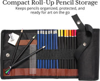 ARTISTIK Coloured Pencil Set 47 Pieces – 3.5mm Artist Grade Drawing & Sketching Pencils