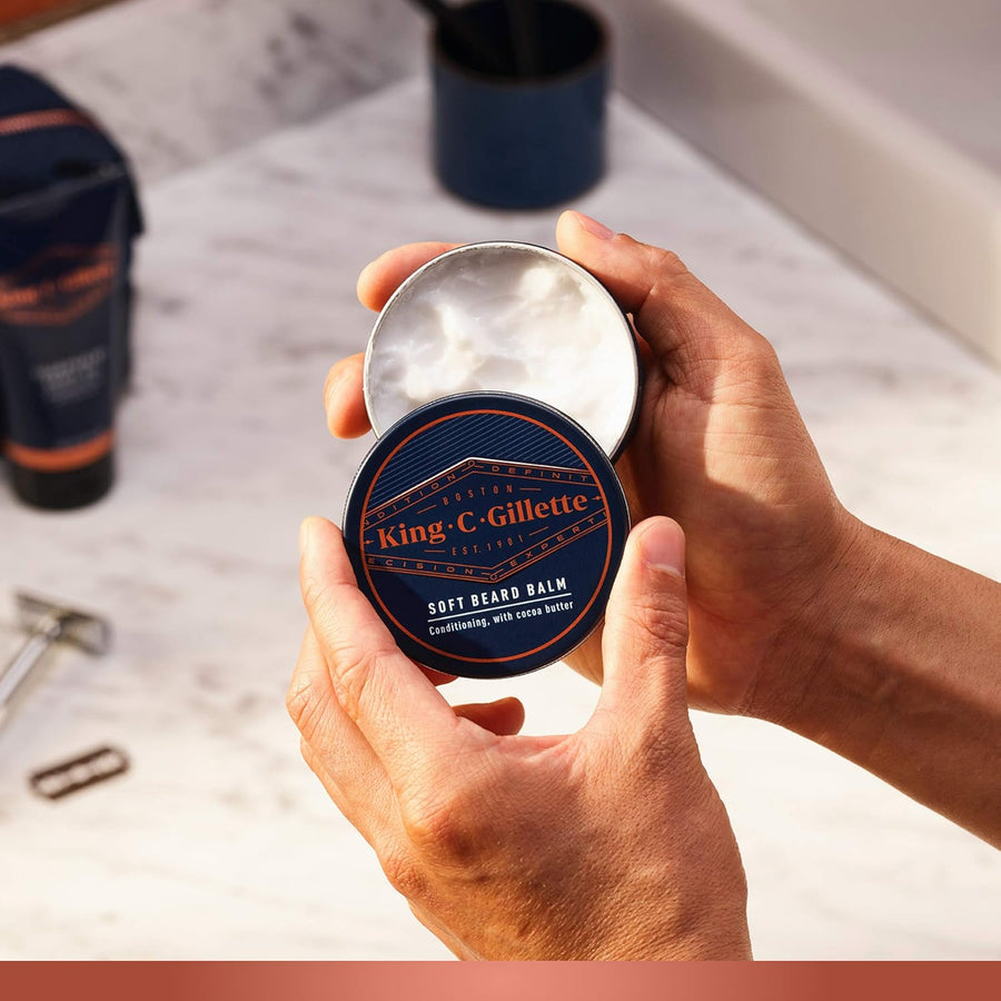 King C Gillette Soft Beard Balm - 100ml