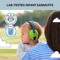 Thumbnail for Friday 7Care Ear Protection Noise Cancelling Headphones (0-24 Months) - Green