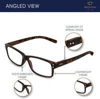 Thumbnail for Betaview 5 Pack Reading Glasses for Men and Women