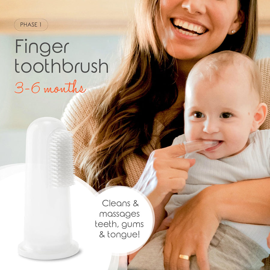 Cherish Baby Care Toddler Toothbrush 0-2 Years - Orange