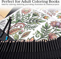 ARTISTIK Coloured Pencil Set 47 Pieces – 3.5mm Artist Grade Drawing & Sketching Pencils