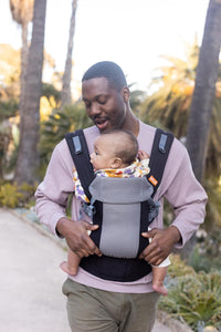 Beco Gemini Cool Mesh Baby Carrier Newborn to Toddler - Cool Black
