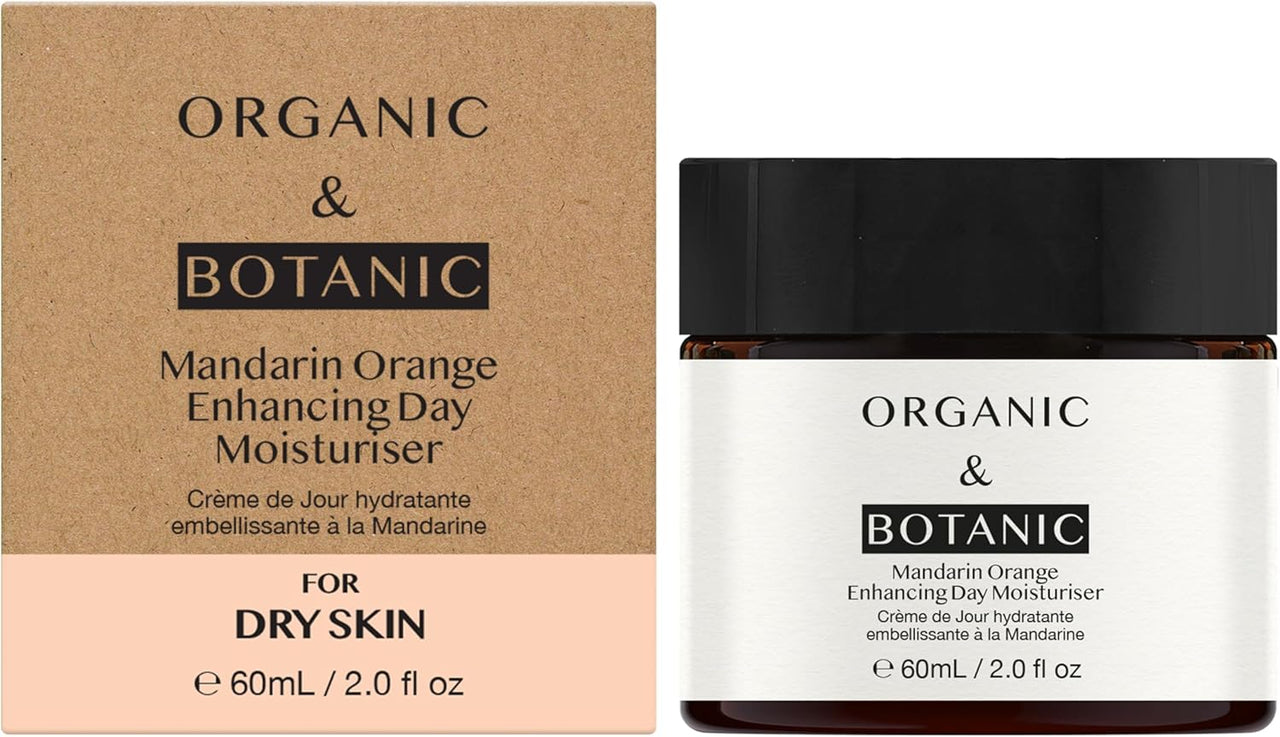 Organic & Botanic Mandarin Orange Day Moisturiser with Vitamin C & Sea Buckthorn 60ml