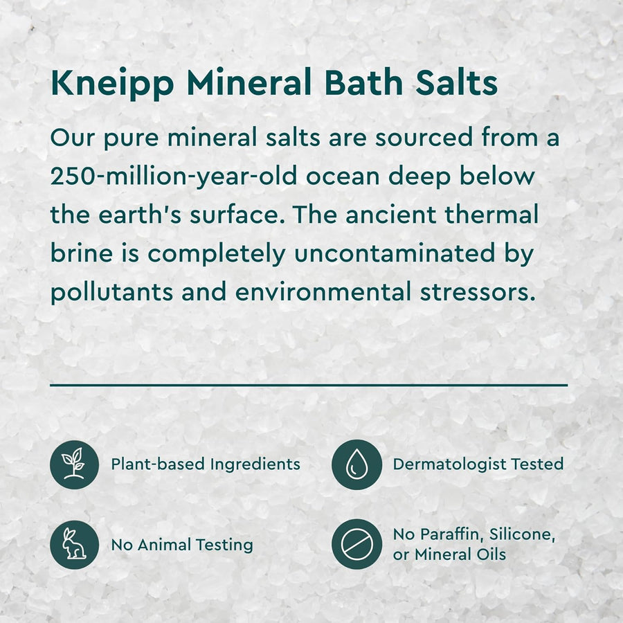 Kneipp Valerian & Hops Mineral Bath Salt Dream Away - 60g x 12 Pack
