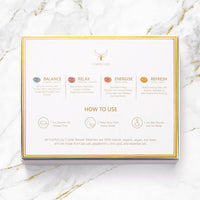 ComfyCozy Crystal Shower Steamers Luxury Gift Set Organic Shower Bombs, 8x45g