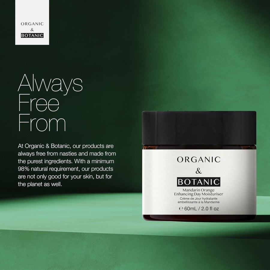 Organic & Botanic Mandarin Orange Day Moisturiser with Vitamin C & Sea Buckthorn 60ml