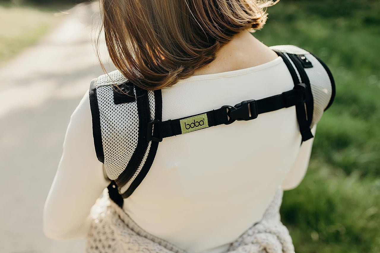 Boba Air Lightweight Foldable Toddler & Baby Carrier - 7-20 kg (Grey)