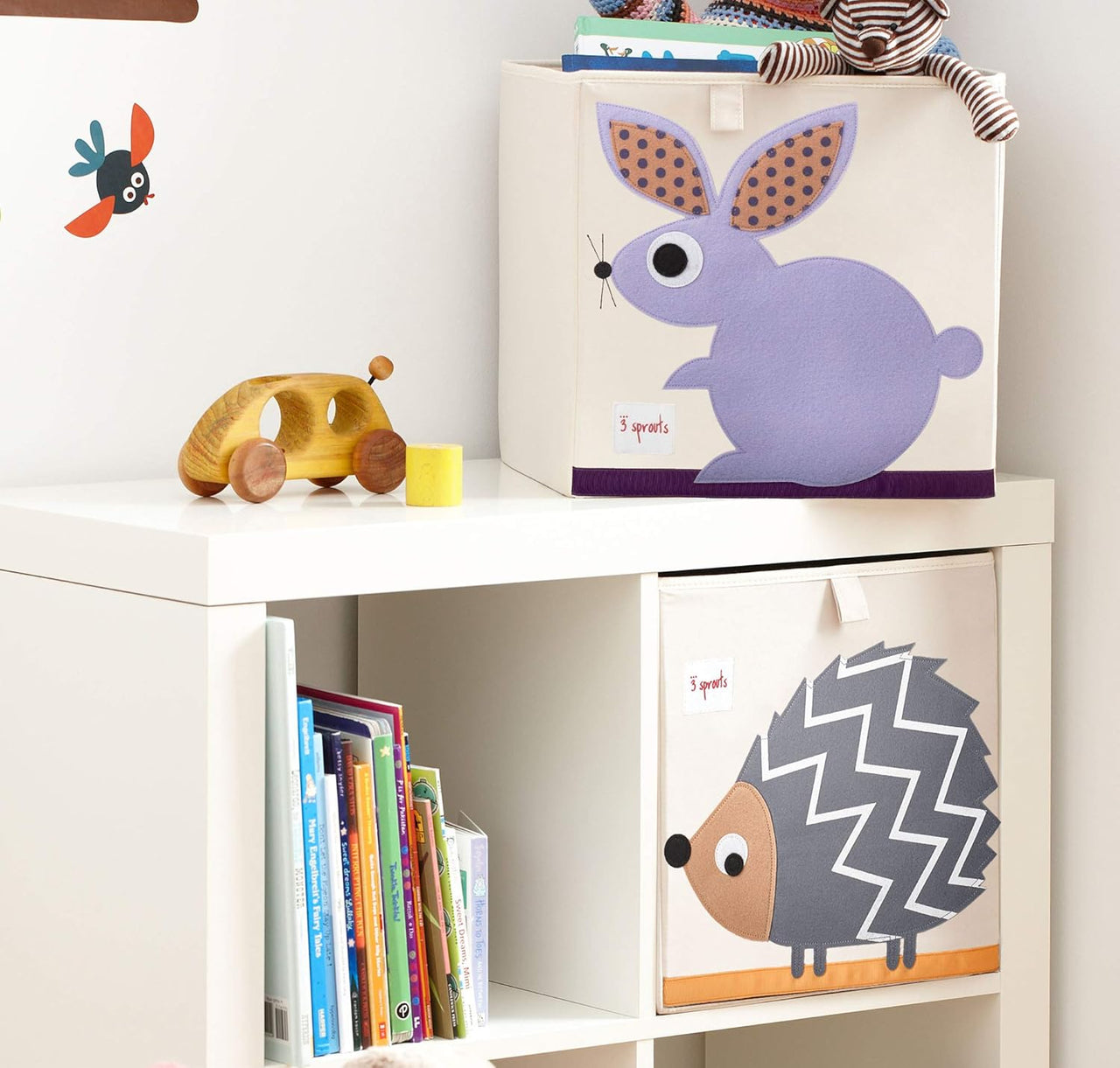 3 Sprouts Toy Storage Cube - Rabbit