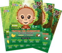 7th Heaven Born Free TimTom Orangutan Sheet Face Mask x12 pack
