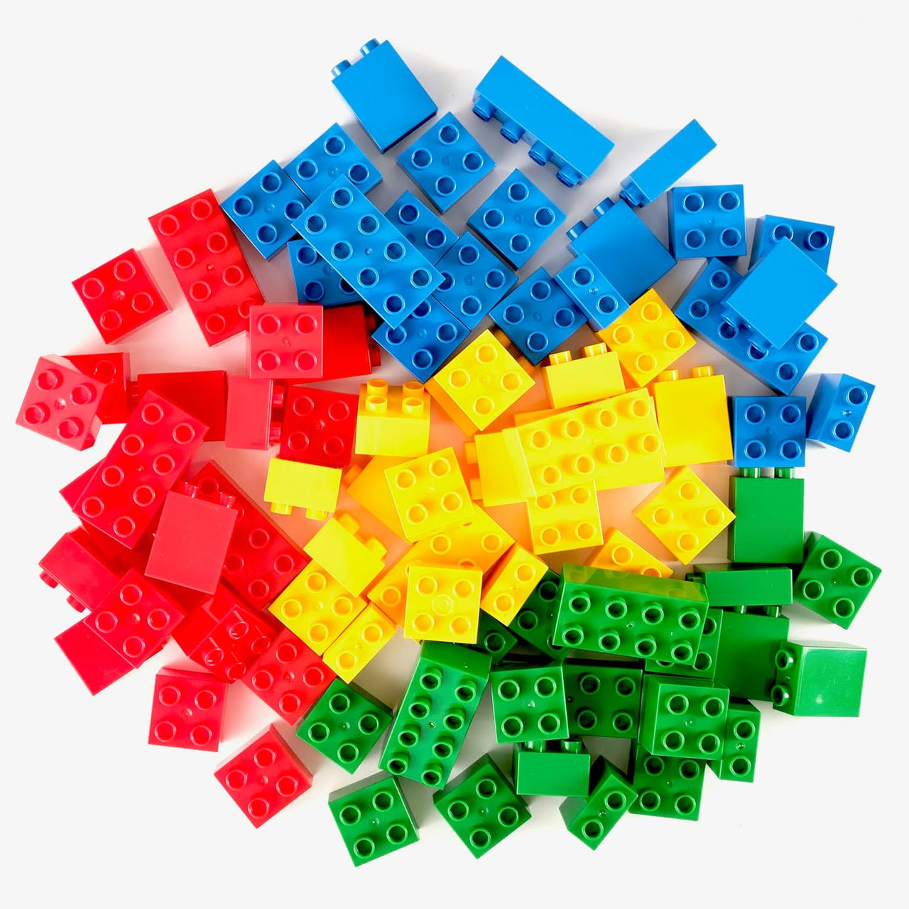 Best Blocks Big Blocks Set - Classic Colours 84 Pieces