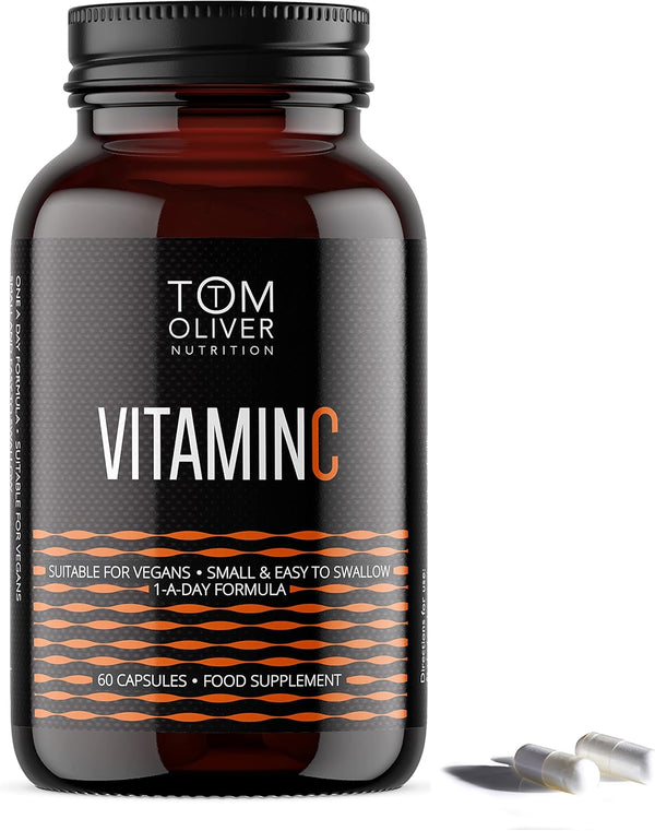 Tom Oliver Nutrition Vitamin C 1000mg (60 Capsules)