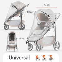 Baby Uma Universal Rain Cover for Pram - 100% Waterproof