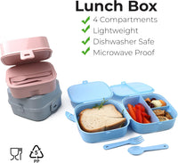 Thumbnail for DIVCHI Portable Lunch Box for Kids & Adult (Light Grey)