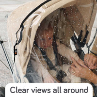 Baby Uma Universal Rain Cover for Pram - 100% Waterproof