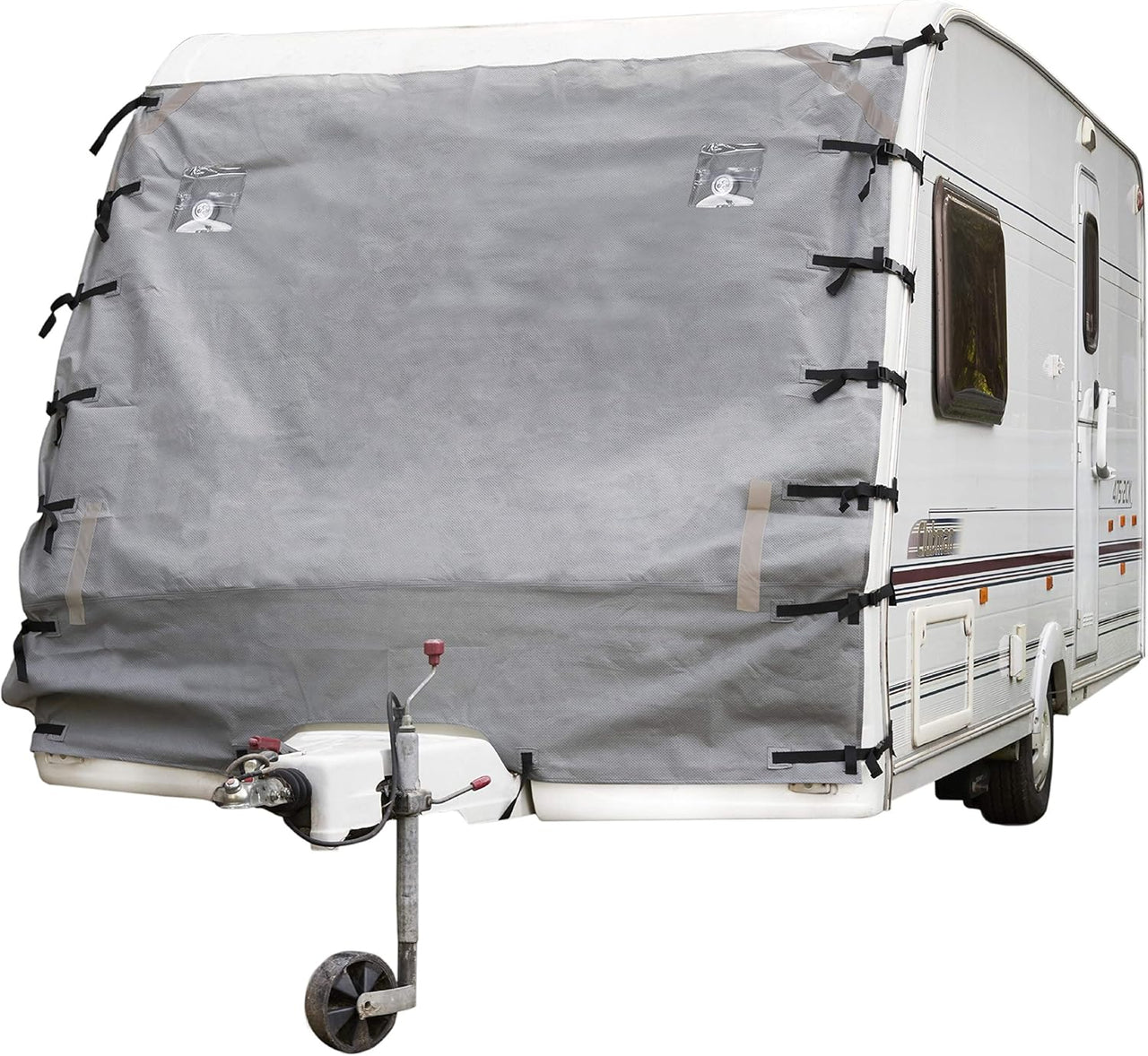 Bramble - Front Towing Caravan Cover with Reflective Straps