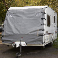 Bramble - Front Towing Caravan Cover with Reflective Straps