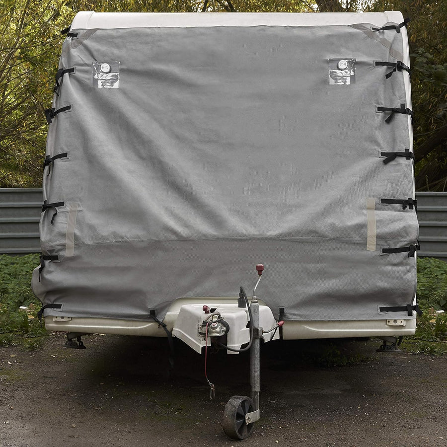 Bramble - Front Towing Caravan Cover with Reflective Straps