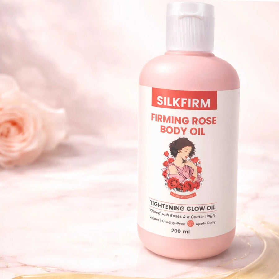 Silkfirm Anti-Cellulite Rose Body Oil - 200ml