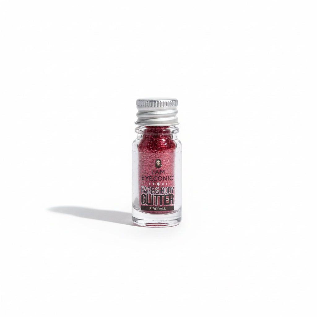 I AM Eyeconic Fireball Red Face & Body Glitter 4g