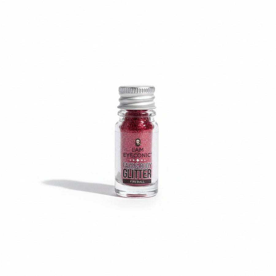 I AM Eyeconic Fireball Red Face & Body Glitter 4g