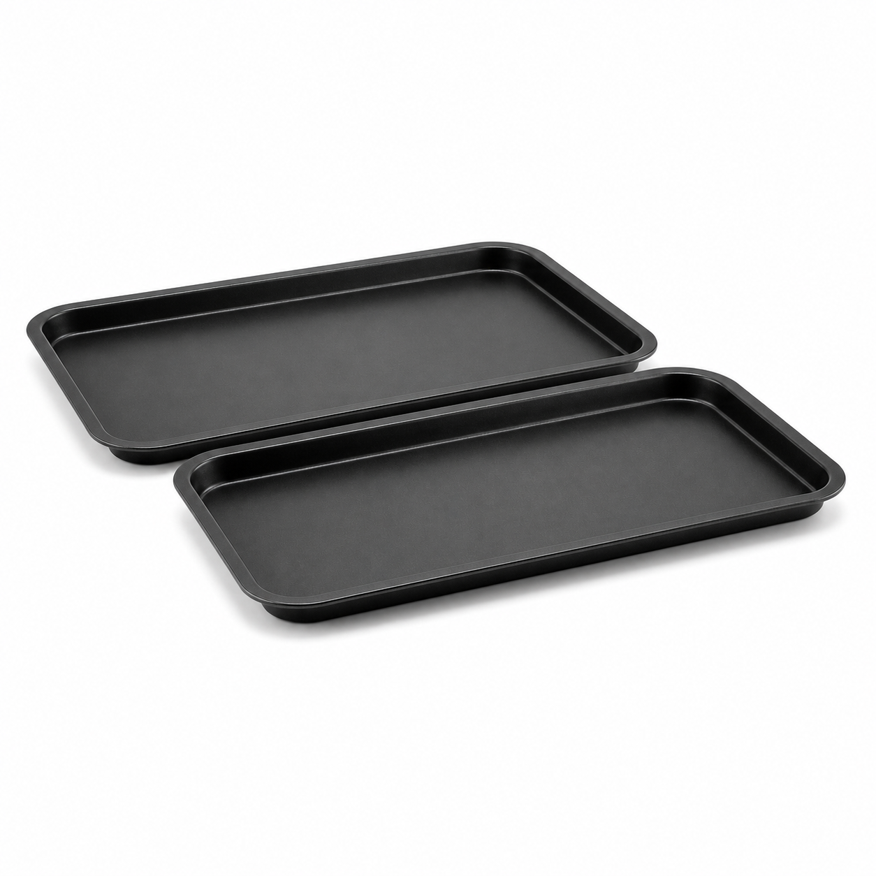Non Stick Shallow Baking Tray - 2 Pack
