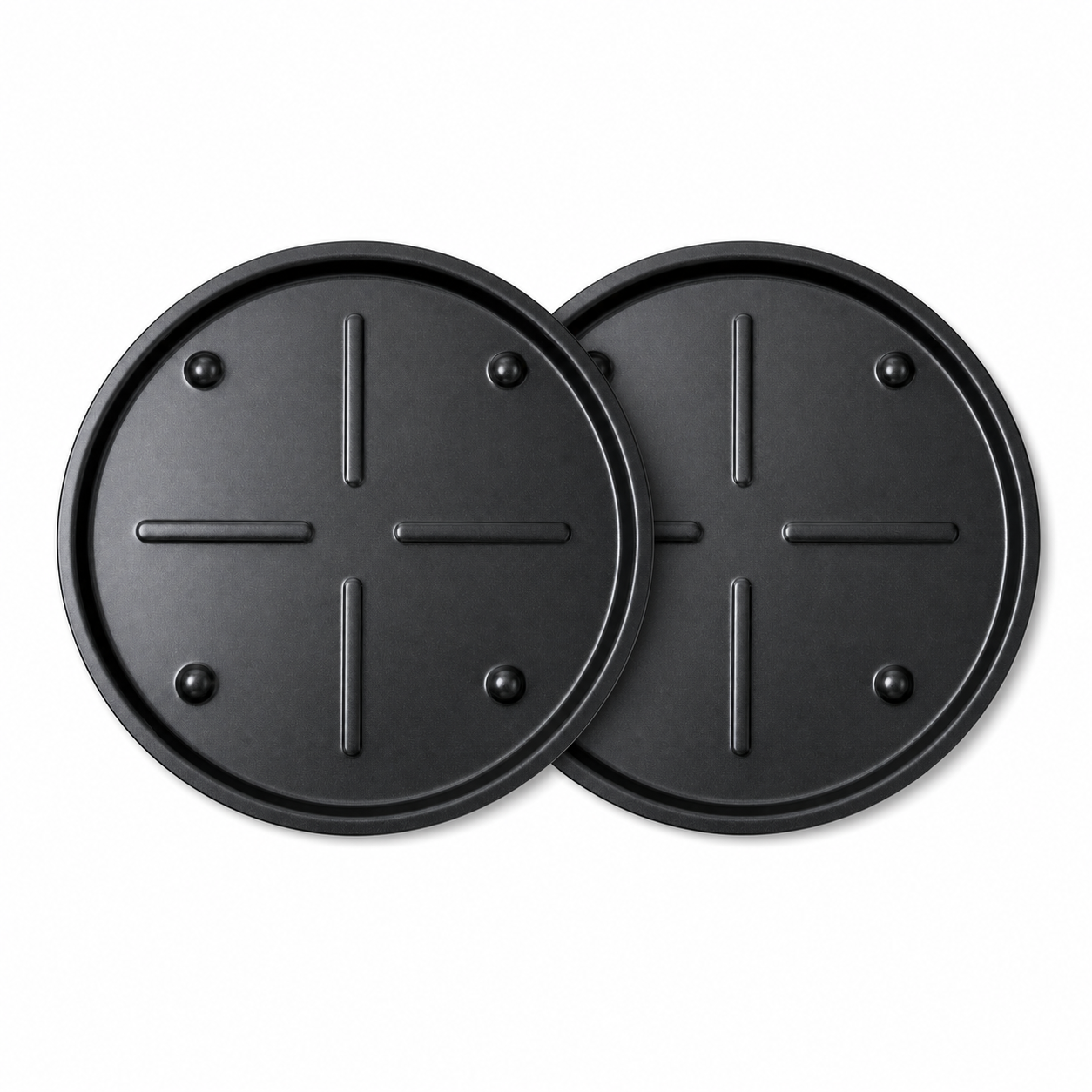 28cm Non Stick Pizza Tray - 2 Pack