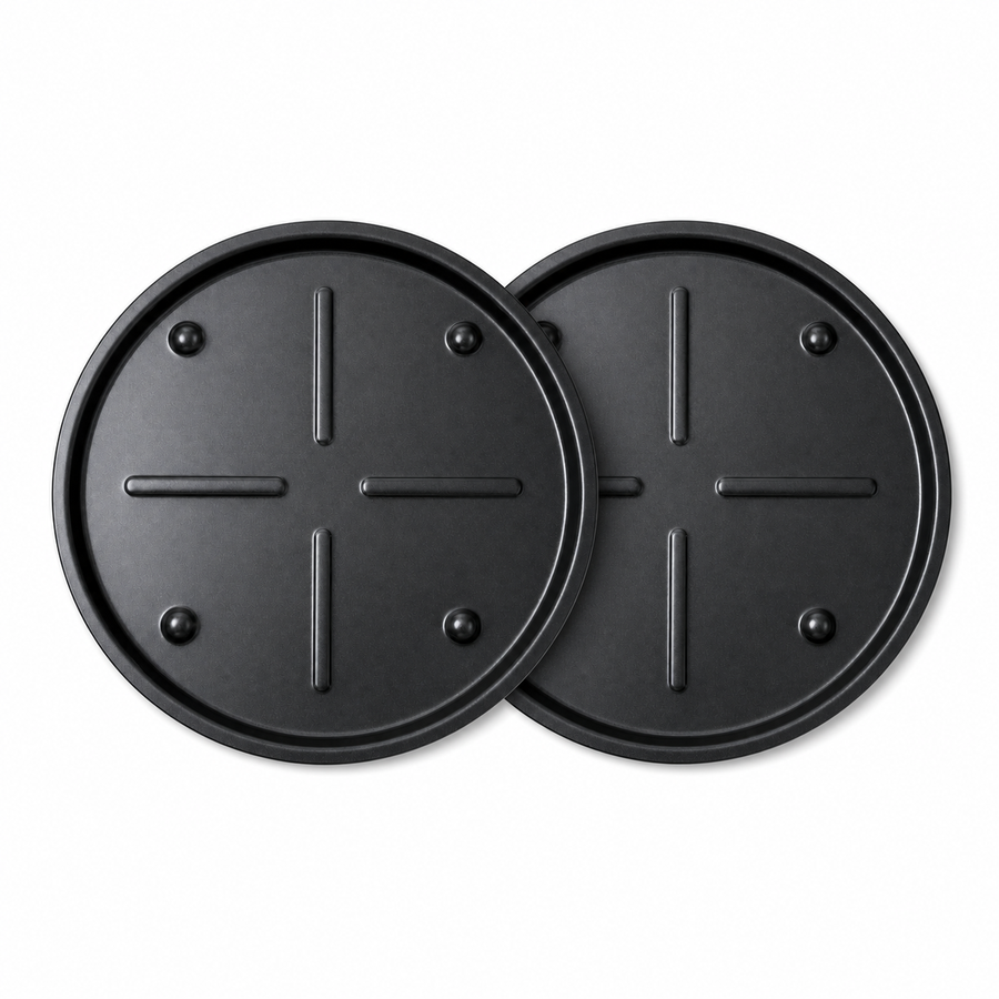 28cm Non Stick Pizza Tray - 2 Pack