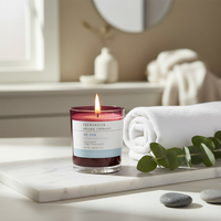 Pecksniffs Soy Wax De-Tox Aromatherapy Candle with Thyme and Elemi 198g