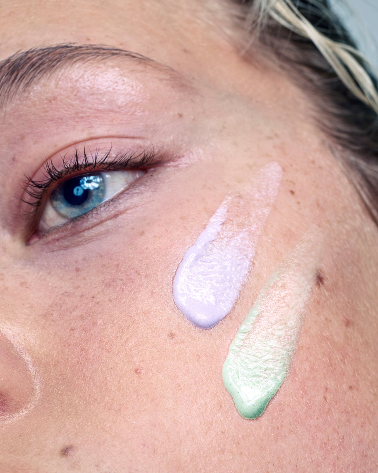 ISAMAYA Colour Correcting Serum applied to skin
