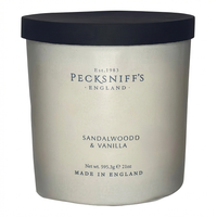 Thumbnail for Pecksniff's Classic Sandalwood & Vanilla Tall Candle 1W