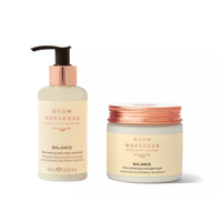 GROW GORGEOUS Balance Shine-Enhancing Duo - Shine & Split End