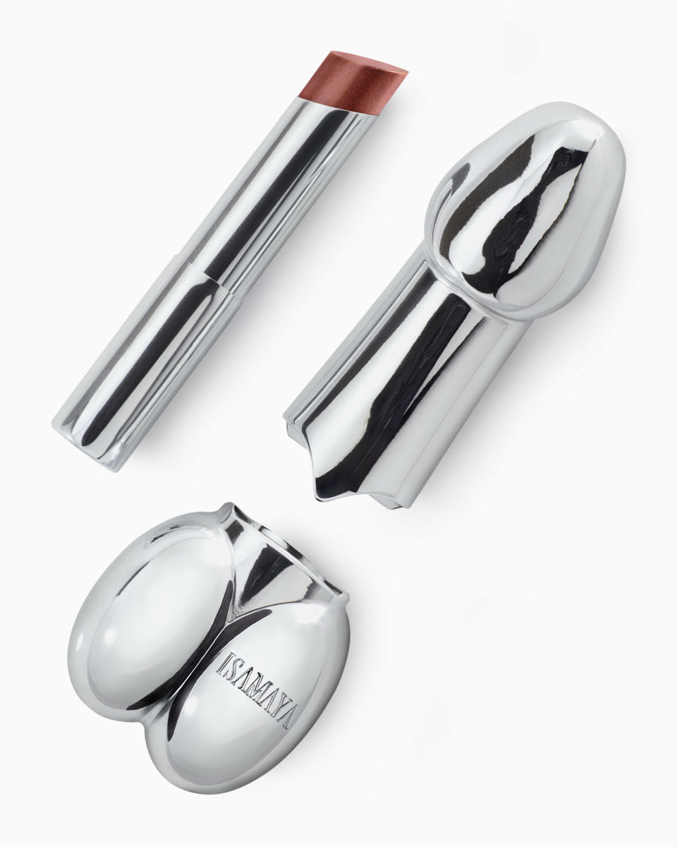 ISAMAYA Lips Refill in Follower flat lay packaging