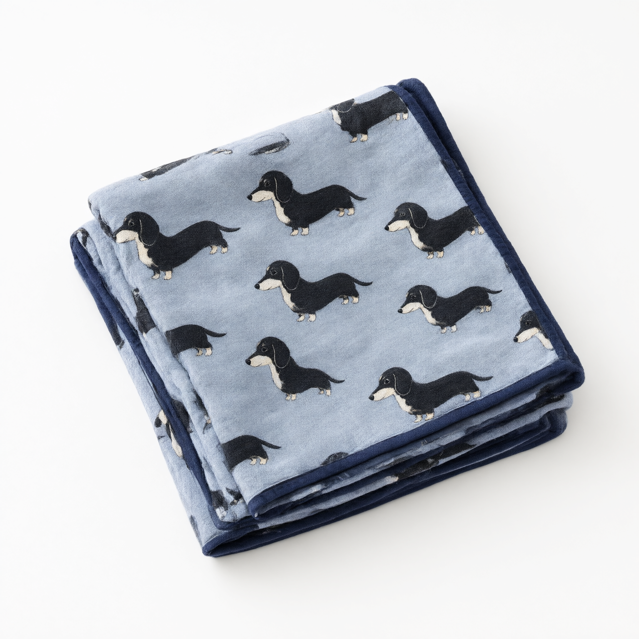 Monica + Andy Cotton Lycra Blanket - Dashound