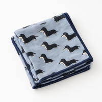 Monica + Andy Cotton Lycra Blanket - Dashound