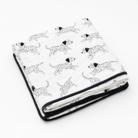 Monica + Andy Cotton Lycra Blanket - Dalmatian