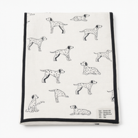 Monica + Andy Double Layer Coming Home Swaddle Blanket - Dalmatian