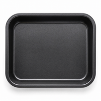 Non Stick Deep Rectangular Roasting Trays - 28CM