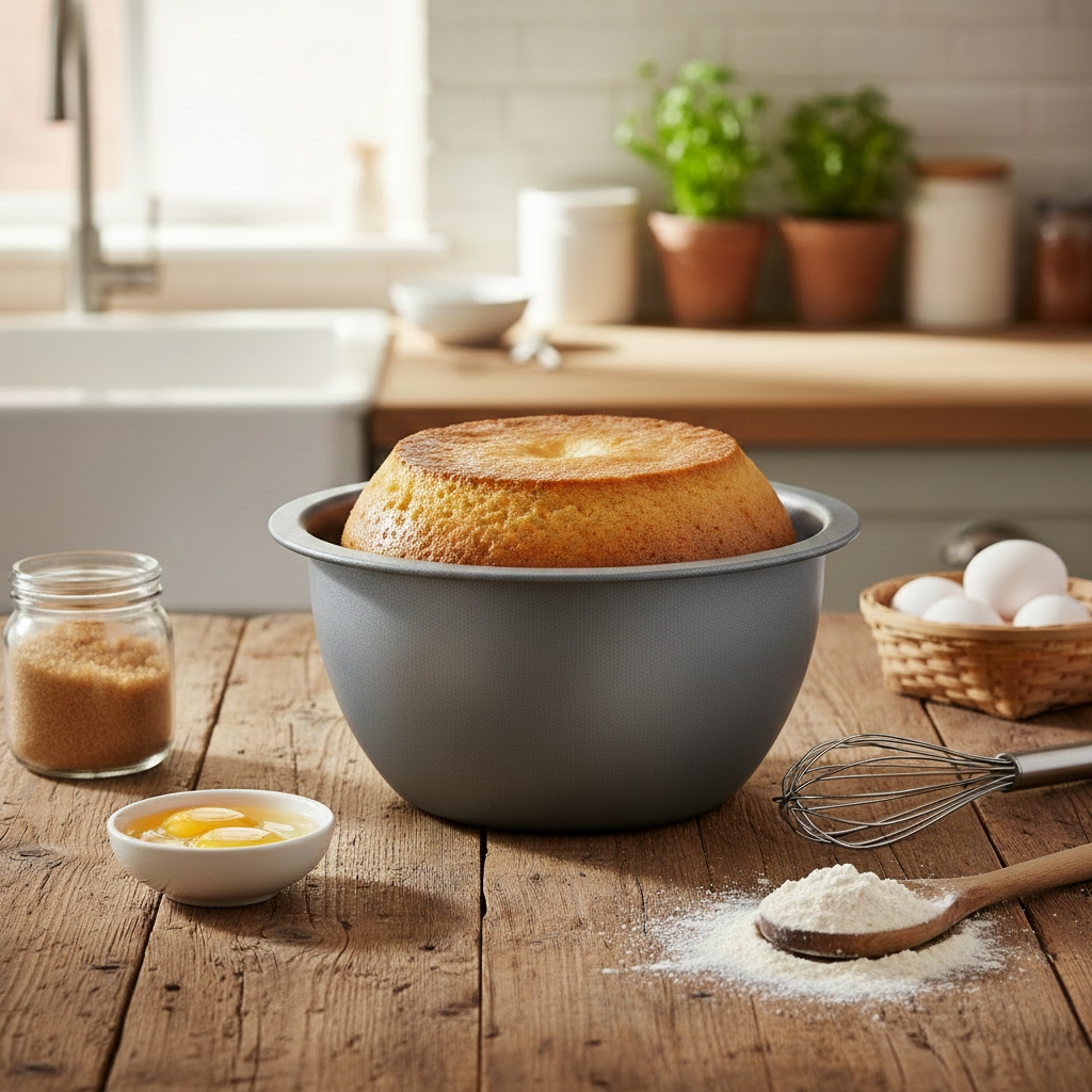 Round Non Stick Pudding Dish - 2 Pack (9CM)