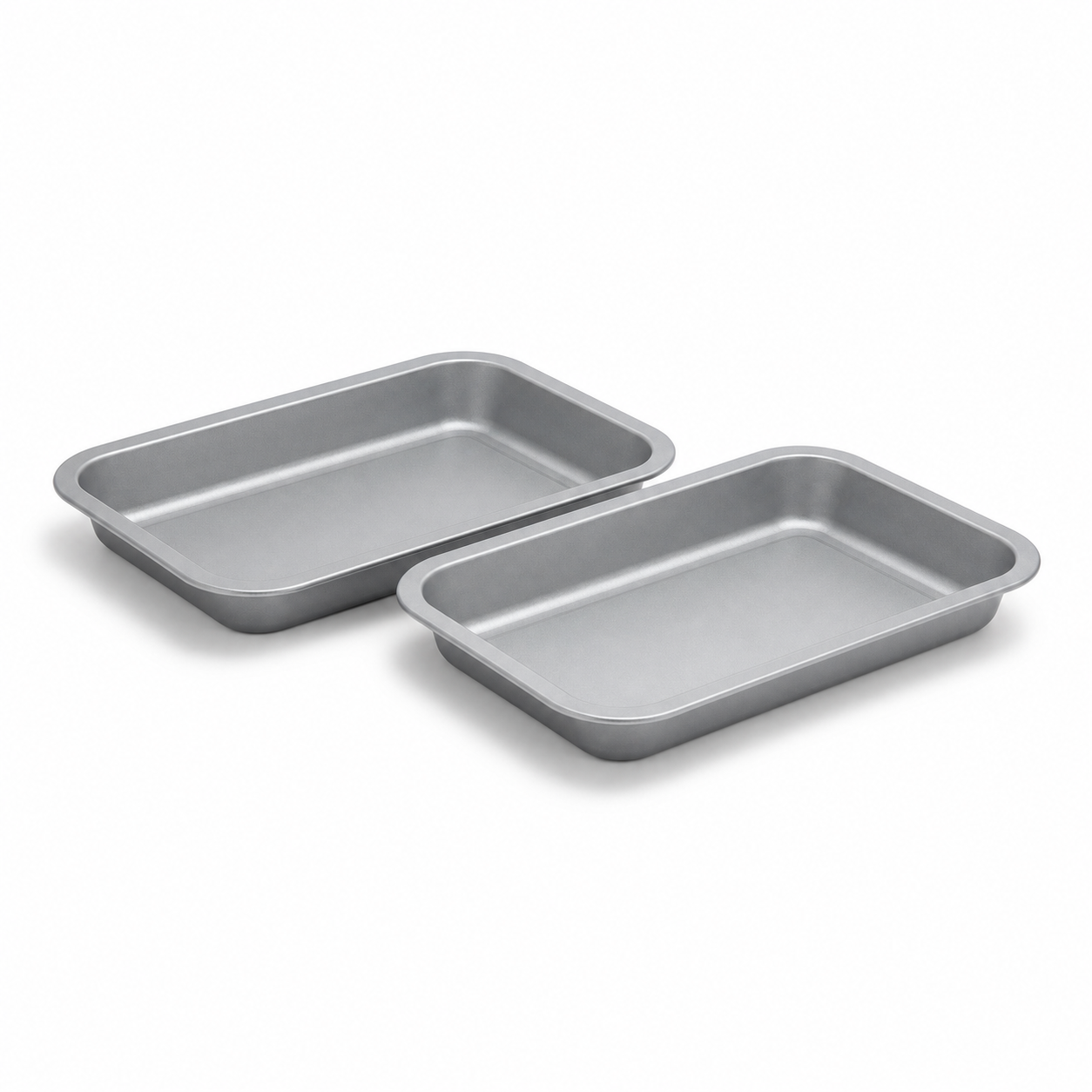 Non-Stick Deep Roasting Tin - 2 Pack (25cm)
